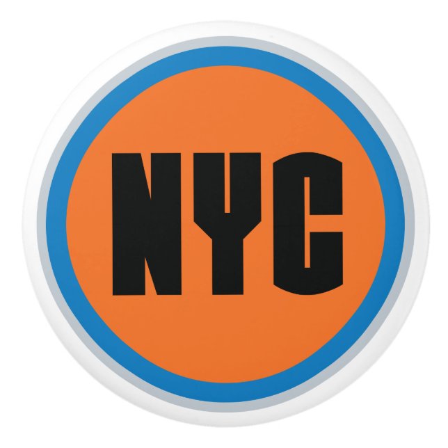 NYC Ceramic Knob Knopp (Framsidan)