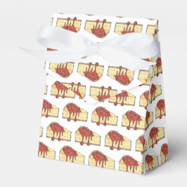 NYC Cherry Cheesecake Slice Dessert Baking Food Presentaskar