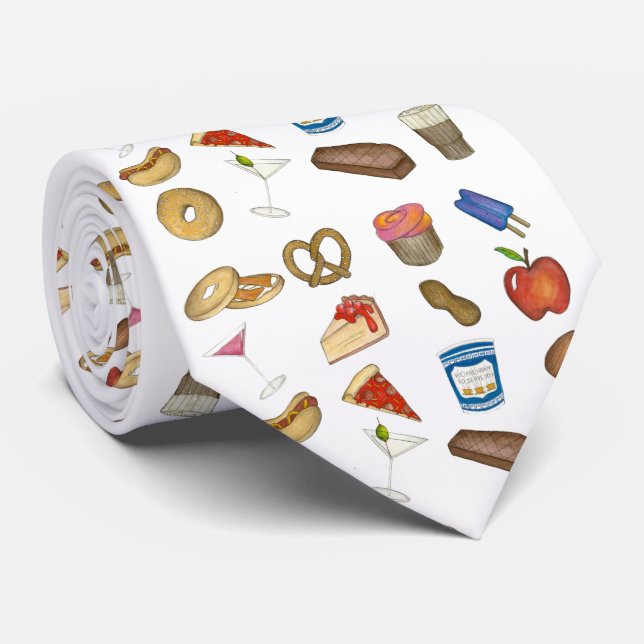 NYC Classic Mat New York City Foodie Tie Slips (Rullad)