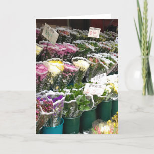 NYC Corner Bodega Flowers Alla hjärtans dagfoto Helgkort
