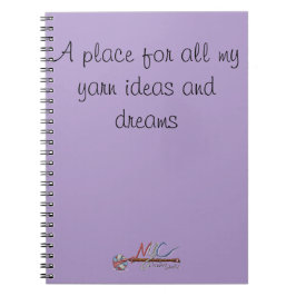 NYC Crochet Guild Officiell Dreams Notebook Anteckningsbok