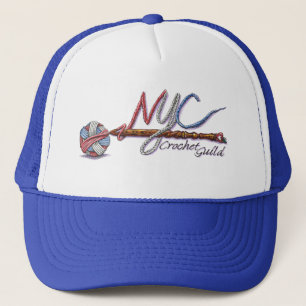 NYC Crochet Guild Officiell Hat Keps