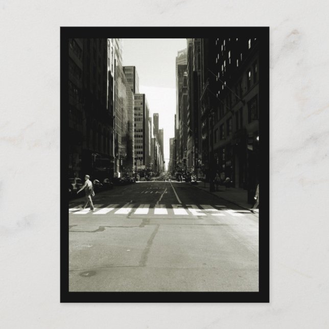 NYC Crosspromenad Vykort (Framsida)