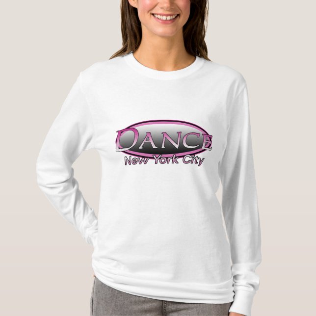 NYC Dance Shock rosa Hoodie WHT Tee (Framsida)