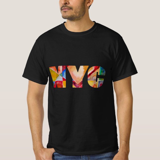 NYC Designer Art T Shirt (Framsida)