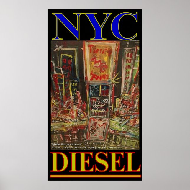 NYC DIESEL POSTER (Framsidan)
