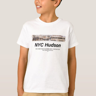 NYC Dreyfuss Hudson Steam Locomotive. Profile T Shirt