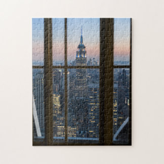 NYC Empire state Byggande Puzzle Pussel