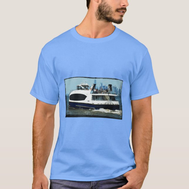 NYC Ferry vänner T Shirt (Framsida)