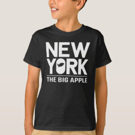 NYC, fetstil "Big Apple" T Shirt