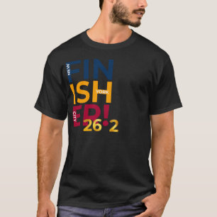 NYC Finisher 26.2 Marathon Springer T Shirt
