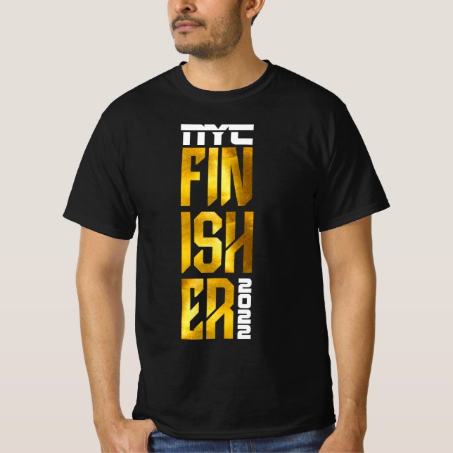 NYC Finisher | Marathon Springer T Shirt (Framsida)