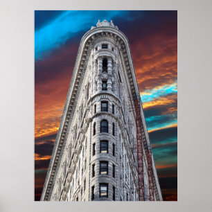 NYC FLATIRON-SKYSCRAPER POSTER