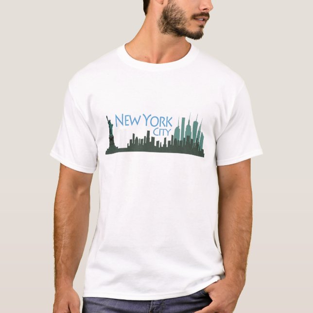NYC-frihethorisont Tee (Framsida)
