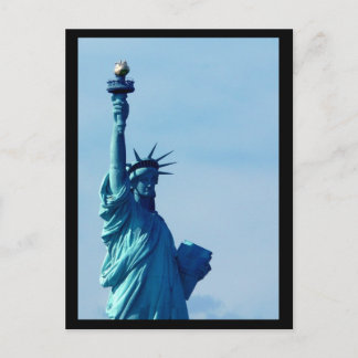 NYC Frihetsgudinnan Blue Vykort