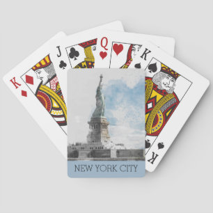 NYC Frihetsgudinnan Poker Cards - Manhattan Land Casinokort