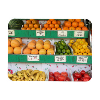 NYC Fruit stand Sidepromenad Livsmedel New York Ci Magnet