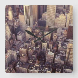 NYC FYRKANTIG KLOCKA