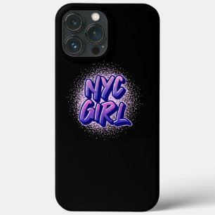 NYC Girl Graffiti Stil