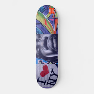 NYC GRAFFITI SKATEBOARD/JMT USA MINI SKATEBOARD BRÄDA 18,5 CM