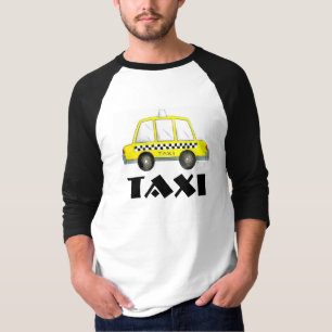 NYC Gult Checkated Taxi Cab New York City Car Tröja