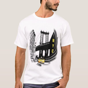 Nyc Gult Taxi New York City Modern Pop Art T Shirt