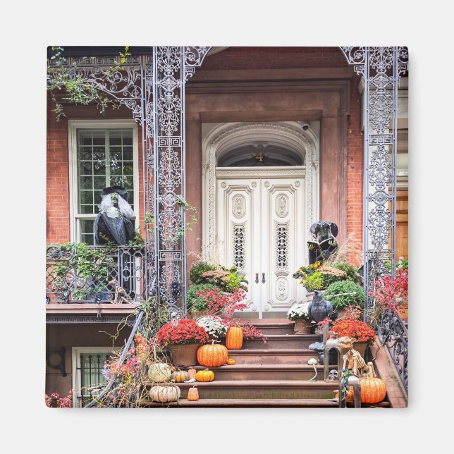NYC Halloween Door Magnet (Framsidan)