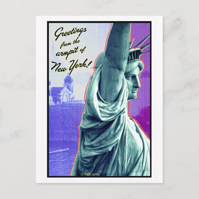 NYC HÄLSNING VYKORT (Framsida)