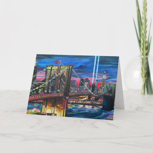 NYC-hälsningkort Kort (Framsida)
