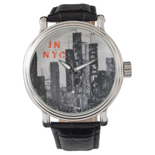 NYC-horisont Armbandsur