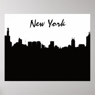 NYC-horisont Poster
