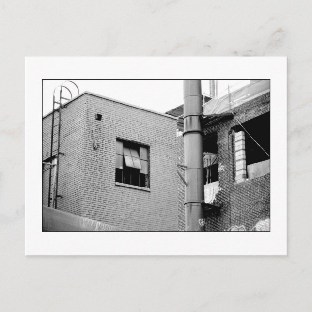 NYC Industrial-vykort Vykort (Framsida)