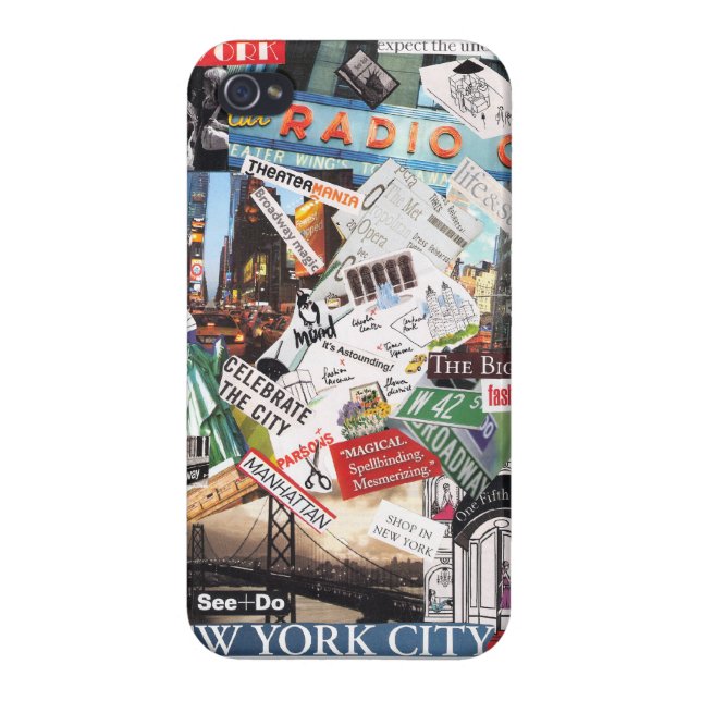 NYC-iphone case iPhone 4 Fodral (Baksidan)