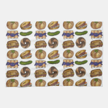 NYC Jewish Deli Food Pickle Blintz Bagel Knish Lox