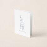 NYC Jul Hanukkah Frihetsgudinnan Helgdag Folierat Kort<br><div class="desc">Helgdag har en originalillustration av Frihetsgudinnan som är omsluten i ett band av ljus. Perfekt för jul eller Hanukkah. Underbar för alla som bor i kärlek New York City! Ser du inte vad du är tittar för? Kontakta Rebecca för att få något designat bara för dig.</div>
