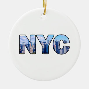 NYC JULGRANSPRYDNAD KERAMIK
