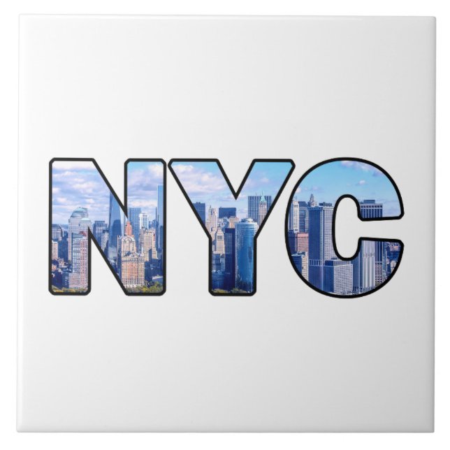 NYC KAKELPLATTA (Framsidan)