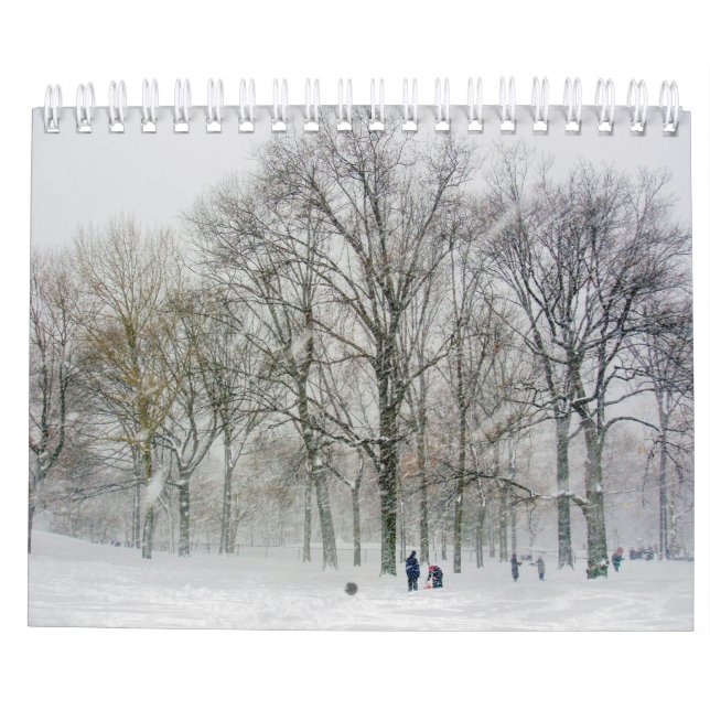 NYC-kalender Kalender (Baksida)