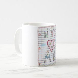 NYC Kärlek Me Kaffemugg
