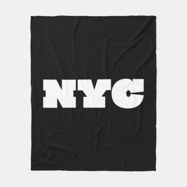 NYC Klassiker  Fleecefilt (Framsidan)