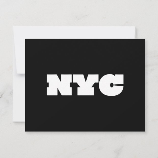 NYC Klassiker  Julkort (Framsida)