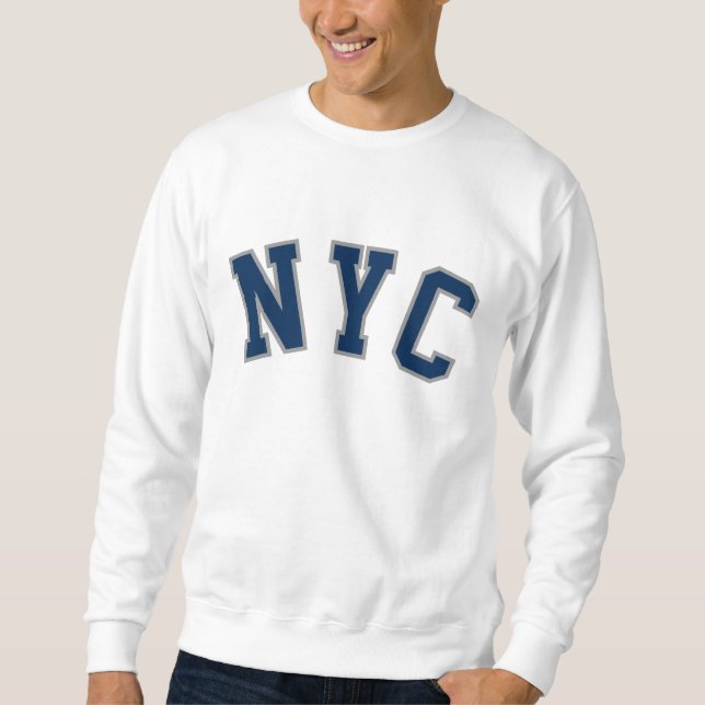 NYC LÅNG ÄRMAD TRÖJA (Framsida)