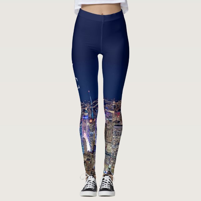 NYC-legeringar Leggings (Framsida)