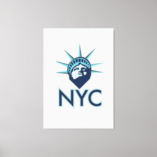 NYC Liberty Canvastryck (Framsida)
