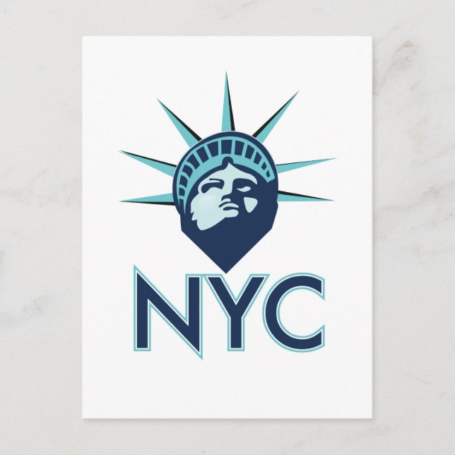 NYC Liberty Vykort (Framsida)
