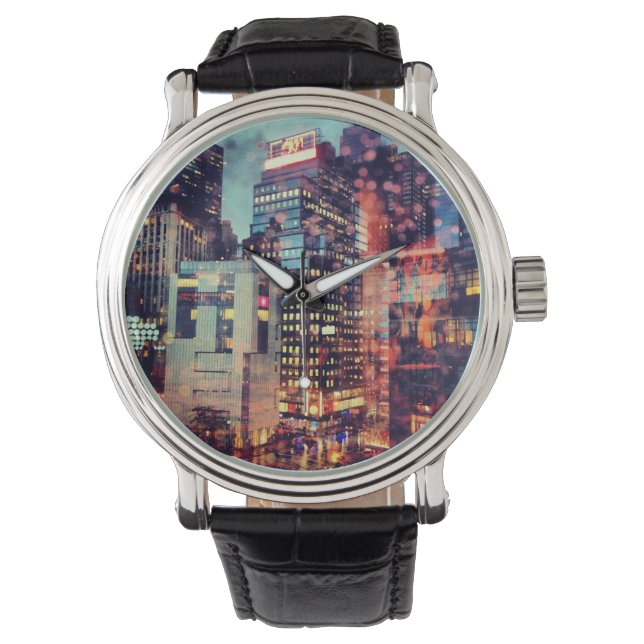 NYC Ljus Watch Armbandsur (Framsida)