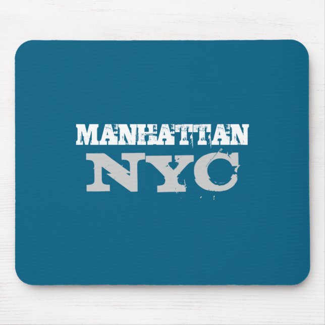Nyc Manhattan New York City Elegant Black Template Musmatta (Framsidan)