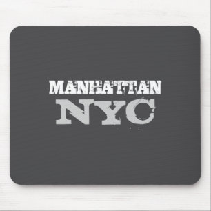 Nyc Manhattan New York City Elegant Svart Mall Musmatta