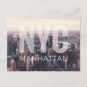 NYC Manhattan Vykort