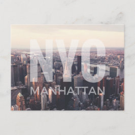 NYC Manhattan Vykort